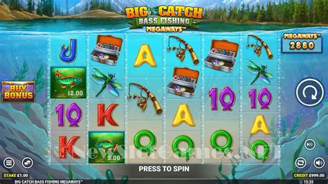 Big Catch Bass Fishing Megaways Slot Review & Demo Game.